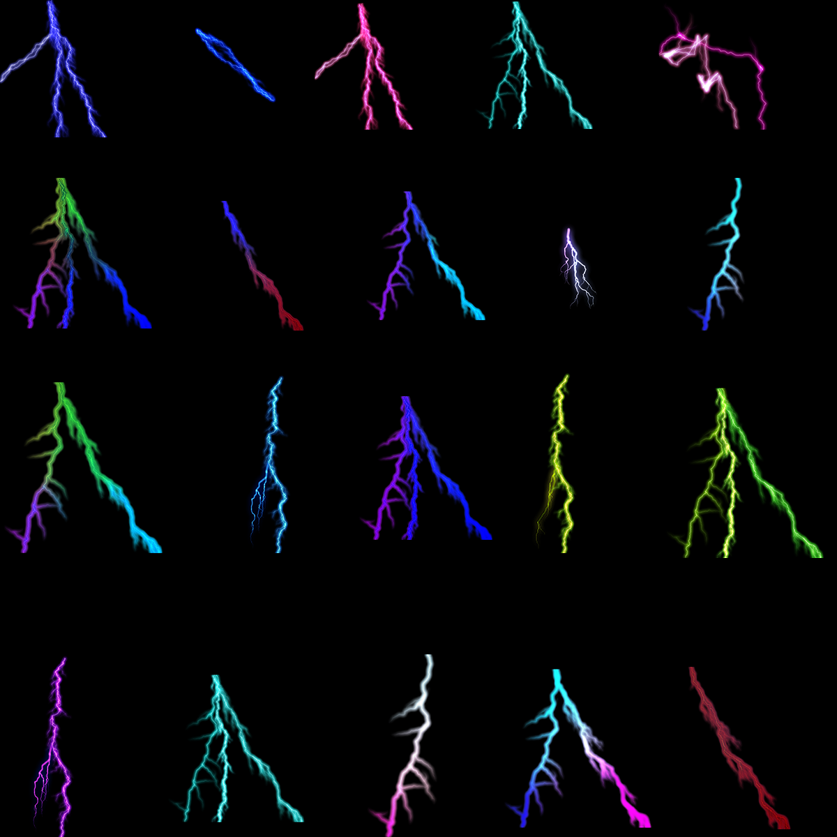 30 Lightning Overlays